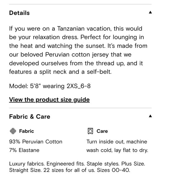 NWT Universal Standard Band Collar Jersey Tie Travel Dress in Rich Soil -22/24 - Picture 6 of 7